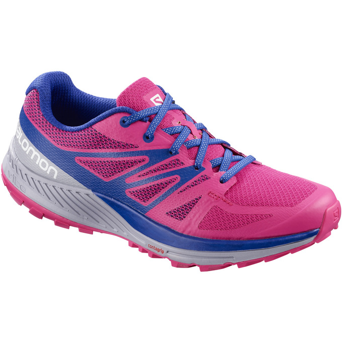 Salomon Trail Løbesko Dame Pink / Hvide - SENSE ESE W (VYQPI-6578)